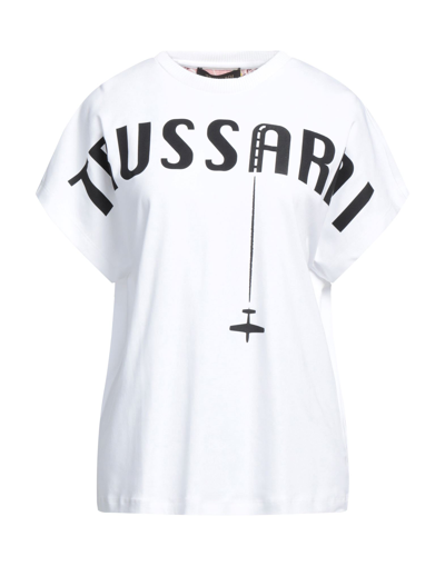 Shop Trussardi Woman T-shirt White Size Xs Cotton