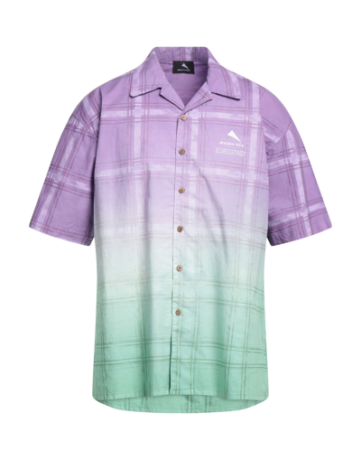 Shop Mauna Kea Man Shirt Purple Size S Cotton