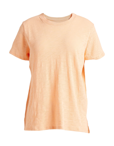 Shop Atm Anthony Thomas Melillo Woman T-shirt Orange Size L Cotton