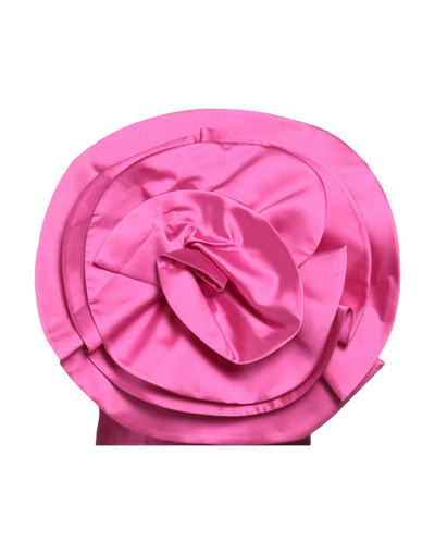 Shop Space Simona Corsellini Simona Corsellini Woman Top Fuchsia Size 10 Polyester In Pink