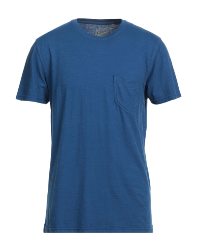 Shop Bl'ker Man T-shirt Blue Size S Cotton