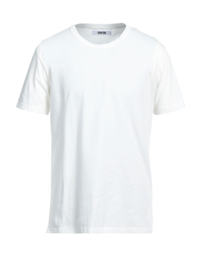 Shop Mauro Grifoni Grifoni Man T-shirt White Size S Cotton