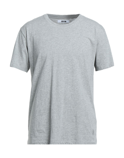 Shop Mauro Grifoni Grifoni Man T-shirt Light Grey Size Xxl Cotton
