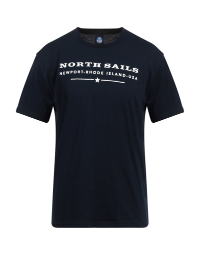 North Sails T-shirts In Blue