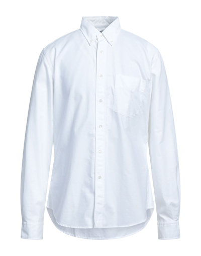 Shop Aspesi Man Shirt White Size 16 Cotton