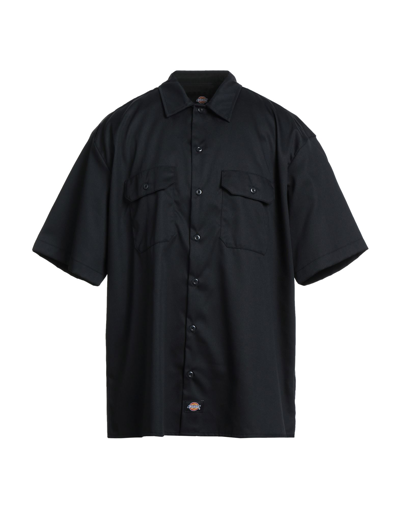 Shop Dickies Man Shirt Black Size Xl Polyester, Cotton
