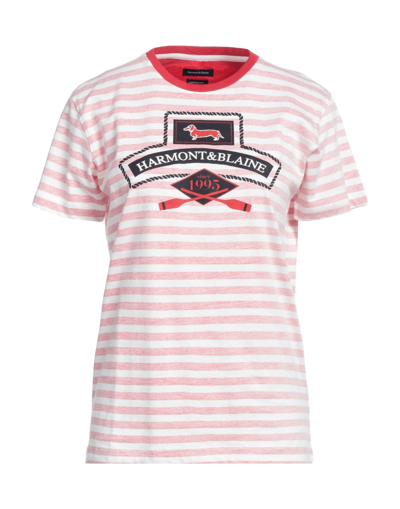 Shop Harmont & Blaine Woman T-shirt White Size 3xl Cotton