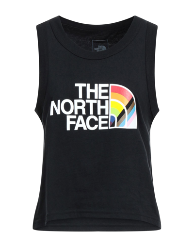 Shop The North Face Woman T-shirt Black Size Xs Cotton
