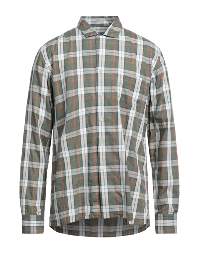 Shop Alessandro Gherardi Shirts In Military Green