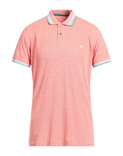 Harmont & Blaine Polo Shirts In Orange