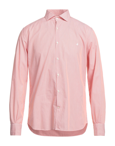Brooksfield Shirts In Orange