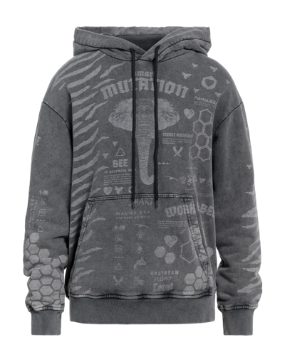 Shop Mauna Kea Man Sweatshirt Lead Size S Cotton In Grey