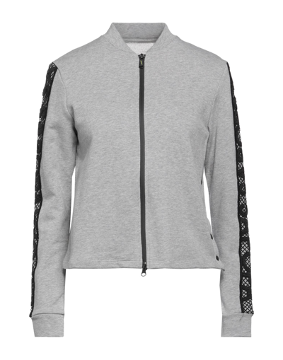 Shop Sàpopa Woman Sweatshirt Grey Size S Cotton