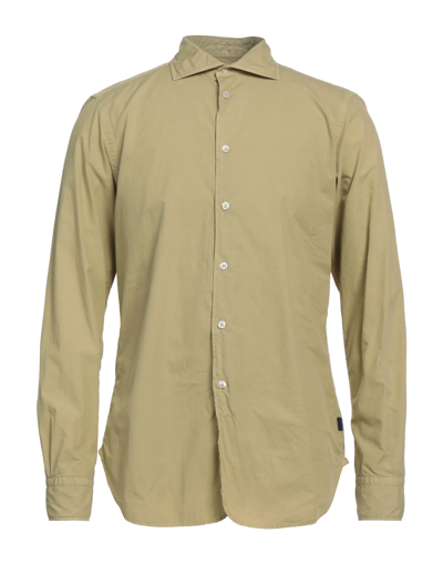 Shop The Gigi Man Shirt Light Green Size 16 ½ Cotton