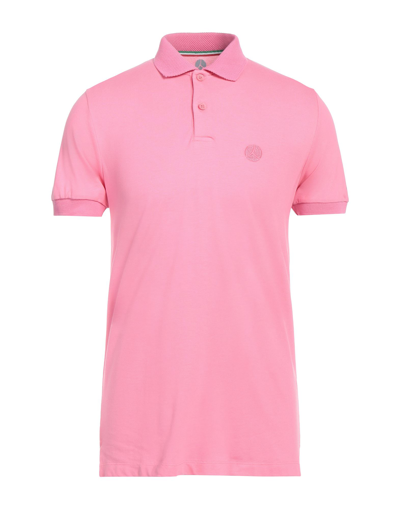 Shop People Of Shibuya Polo Shirts In Pink