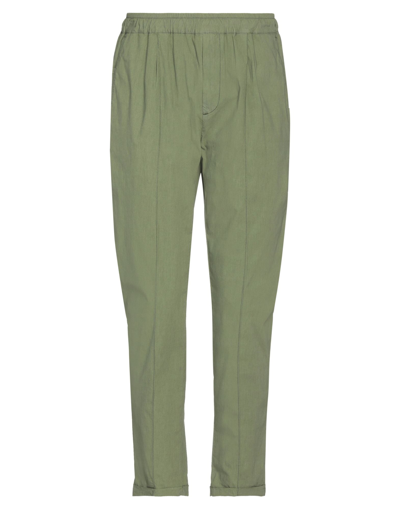 Shop Pmds Premium Mood Denim Superior Man Pants Military Green Size 34 Cotton, Polyamide, Elastane