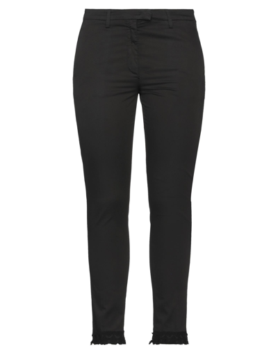Shop Dondup Woman Pants Black Size 31 Cotton, Elastane, Polyester