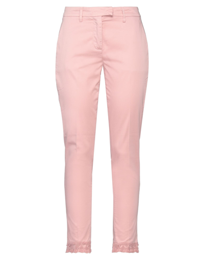Shop Dondup Woman Pants Pink Size 31 Cotton, Elastane, Polyester