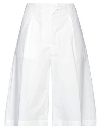 Shop Gentryportofino Woman Pants White Size 6 Cotton