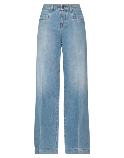 Shop Philosophy Di Lorenzo Serafini Woman Jeans Blue Size 4 Cotton