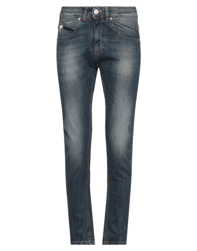 Shop Berna Man Jeans Blue Size 28 Cotton, Elastane
