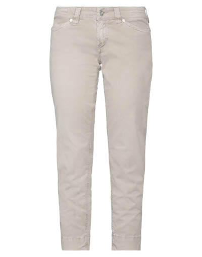Shop Jacob Cohёn Woman Pants Light Grey Size 29 Cotton, Elastane