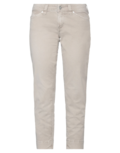 Jacob Cohёn Woman Pants Light Grey Size 29 Cotton, Elastane In Grey