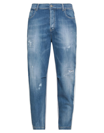 Shop Pmds Premium Mood Denim Superior Man Jeans Blue Size 34 Cotton, Elastane, Polyester