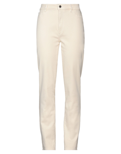 Shop Dl 1961 Woman Pants Beige Size 31 Cotton, Tencel, Polyester, Lycra