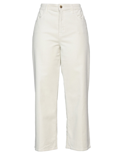 Shop J Brand Pants In Ivory