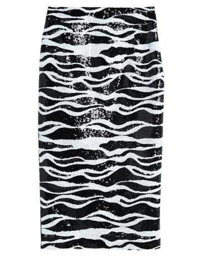 Shop Dolce & Gabbana Woman Midi Skirt Black Size 10 Polyester, Cotton