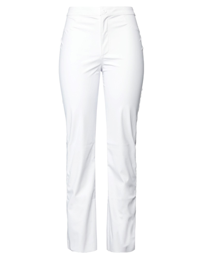 Shop Maisie Wilen Woman Pants White Size M Polyester, Polyurethane