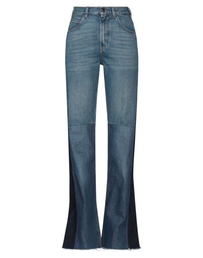 Shop Chloé Woman Jeans Blue Size 4 Cotton