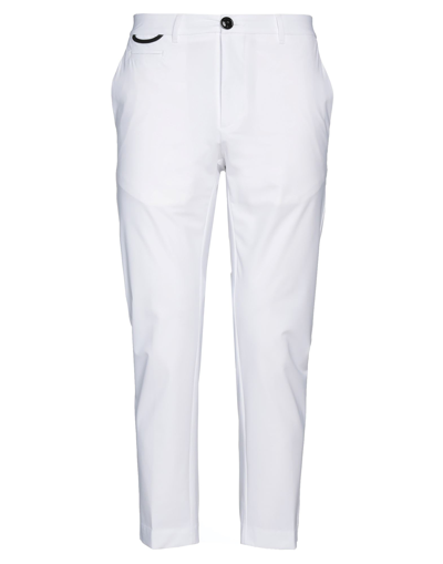 Shop Pmds Premium Mood Denim Superior Man Pants White Size 34 Polyamide, Elastane