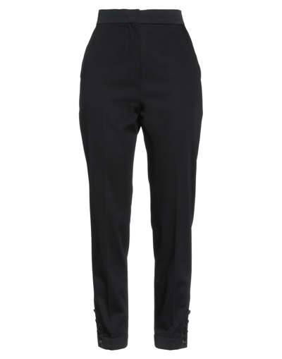 Shop Max Mara Woman Pants Black Size 6 Cotton, Elastane, Polyester