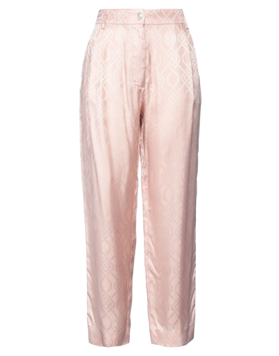 Shop Koché Woman Pants Light Pink Size 10 Viscose, Polyester