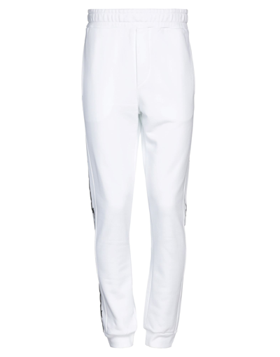 Shop Omc Man Pants White Size Xl Cotton, Polyester