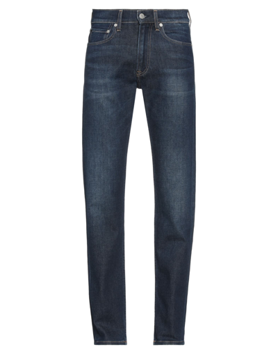 Shop Calvin Klein Jeans Est.1978 Calvin Klein Jeans Man Jeans Blue Size 28w-32l Cotton, Polyester, Elastane