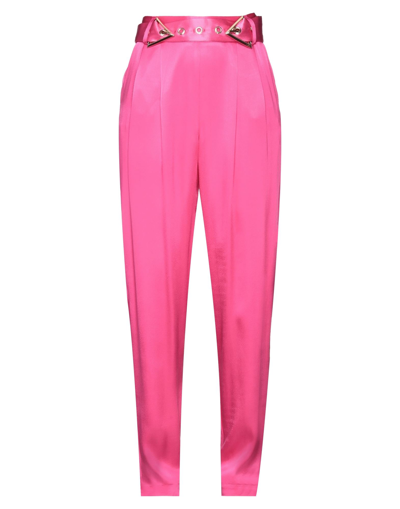 Shop W Les Femmes By Babylon Woman Pants Fuchsia Size 10 Viscose In Pink