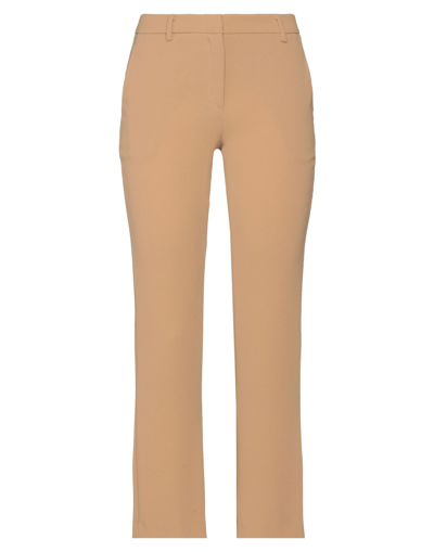 Shop L'autre Chose L' Autre Chose Woman Pants Sand Size 4 Polyester In Beige