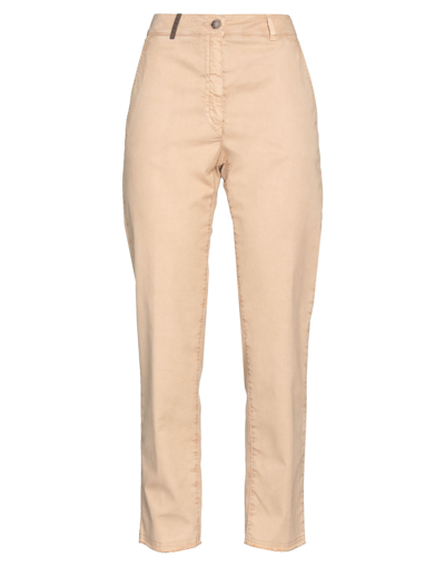 Peserico Pants In Beige