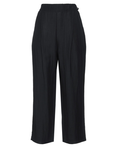 Shop Hopper Woman Pants Black Size 8 Viscose, Linen