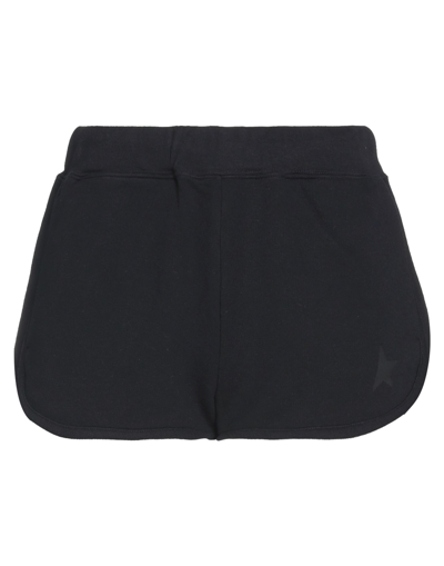 Shop Golden Goose Woman Shorts & Bermuda Shorts Black Size L Cotton