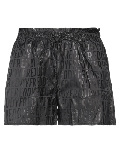 Shop Freddy Woman Shorts & Bermuda Shorts Black Size M Polyamide
