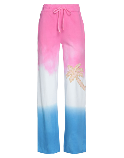 Shop Dimora Woman Pants Pink Size 4 Cotton