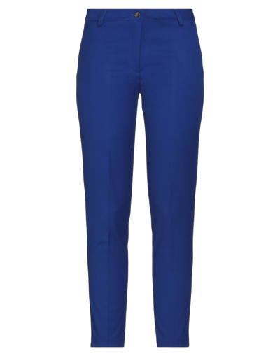 Shop Marc Ellis Woman Pants Bright Blue Size 6 Polyester, Viscose, Elastane