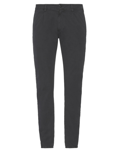 Shop Modfitters Man Pants Steel Grey Size 36 Cotton, Elastane