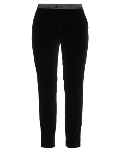Shop Blumarine Woman Pants Black Size 8 Cotton, Elastane, Polyester