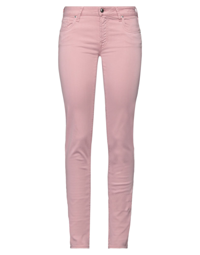 Shop Jacob Cohёn Woman Pants Pink Size 28 Lyocell, Cotton, Elastane