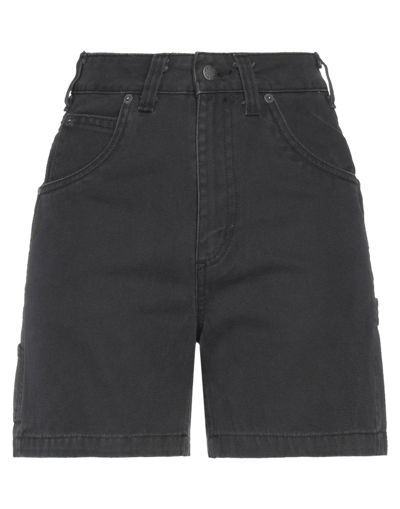 Shop Dickies Woman Shorts & Bermuda Shorts Black Size 28 Cotton